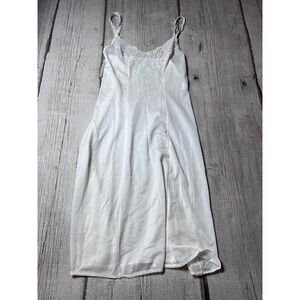 Olga Full Slip Women 32 White Lace Trim Olgalon 1361F